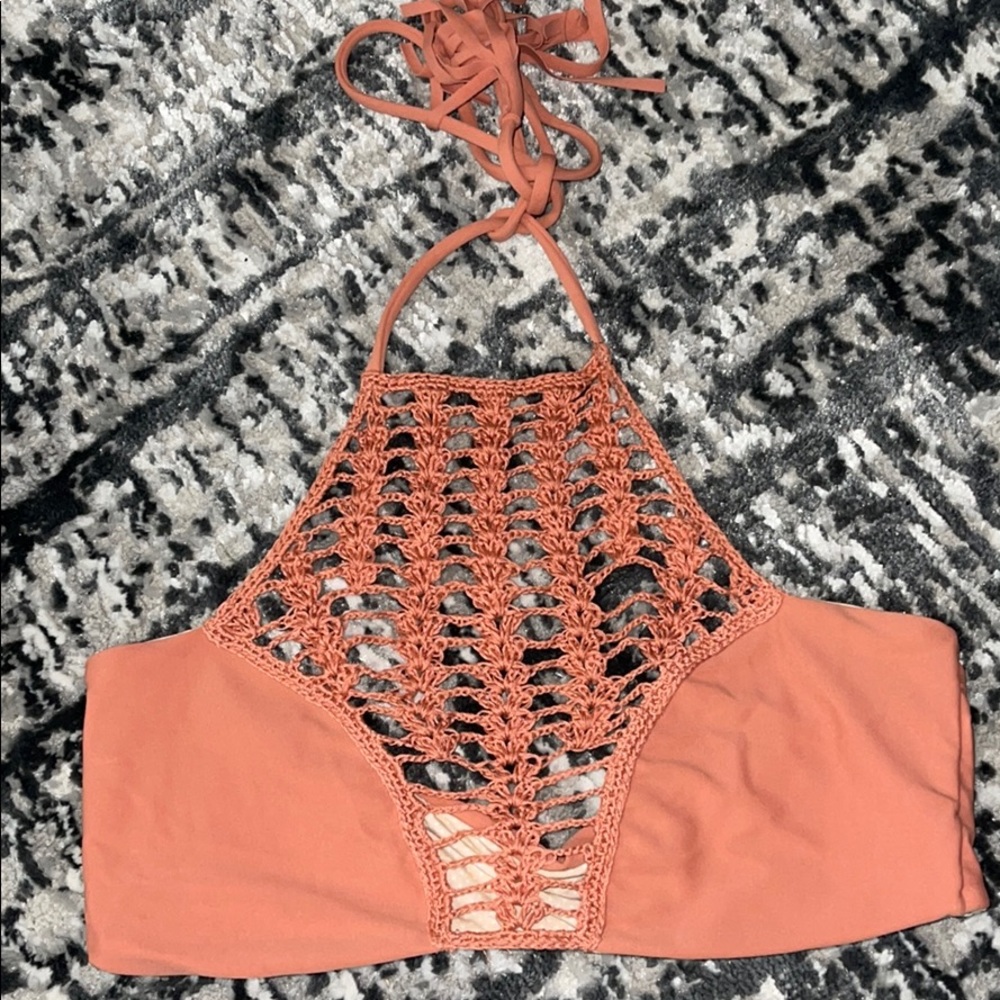 ACACIA - panama top in papaya🧡 - Picture 3 of 5